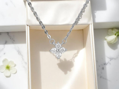 'Lily' Necklace - Silver